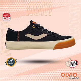 Ventela x NTL Noir Low - Sepatu Sneakers Canvas Original