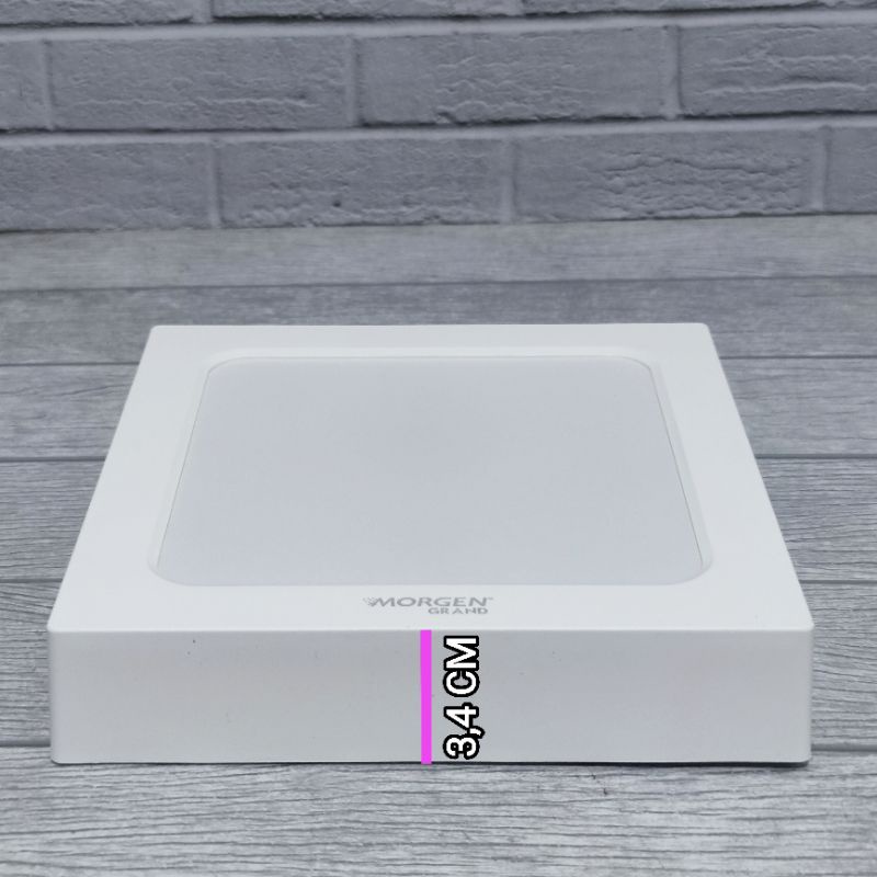 MORGEN PANEL GRAND 12W OB KOTAK TEMPEL SEGI MG-GDL0B012AS OUT BOW SNI GARANSI