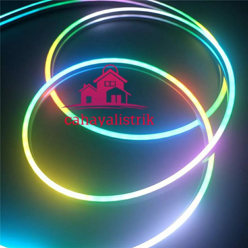 Lampu Led Neon Flexible Rgb 220v 5m Flexible Sign Led / Lampu Selang Led/lampu tik tok