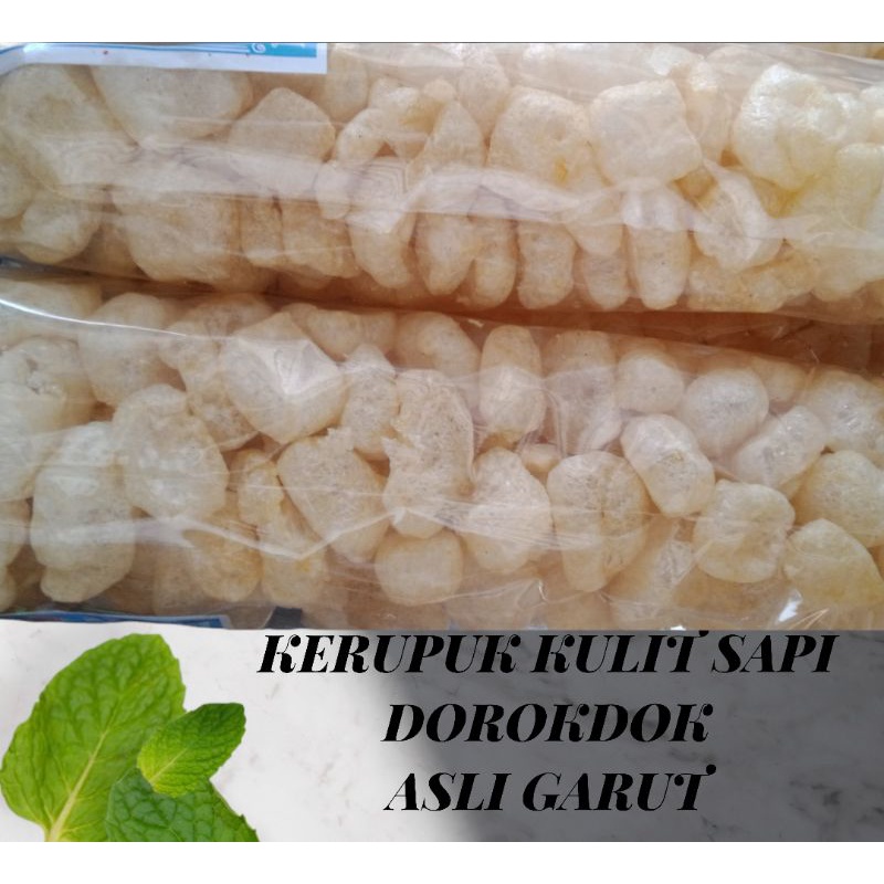 

KERUPUK KULIT SAPI DOROKDOK 250gr