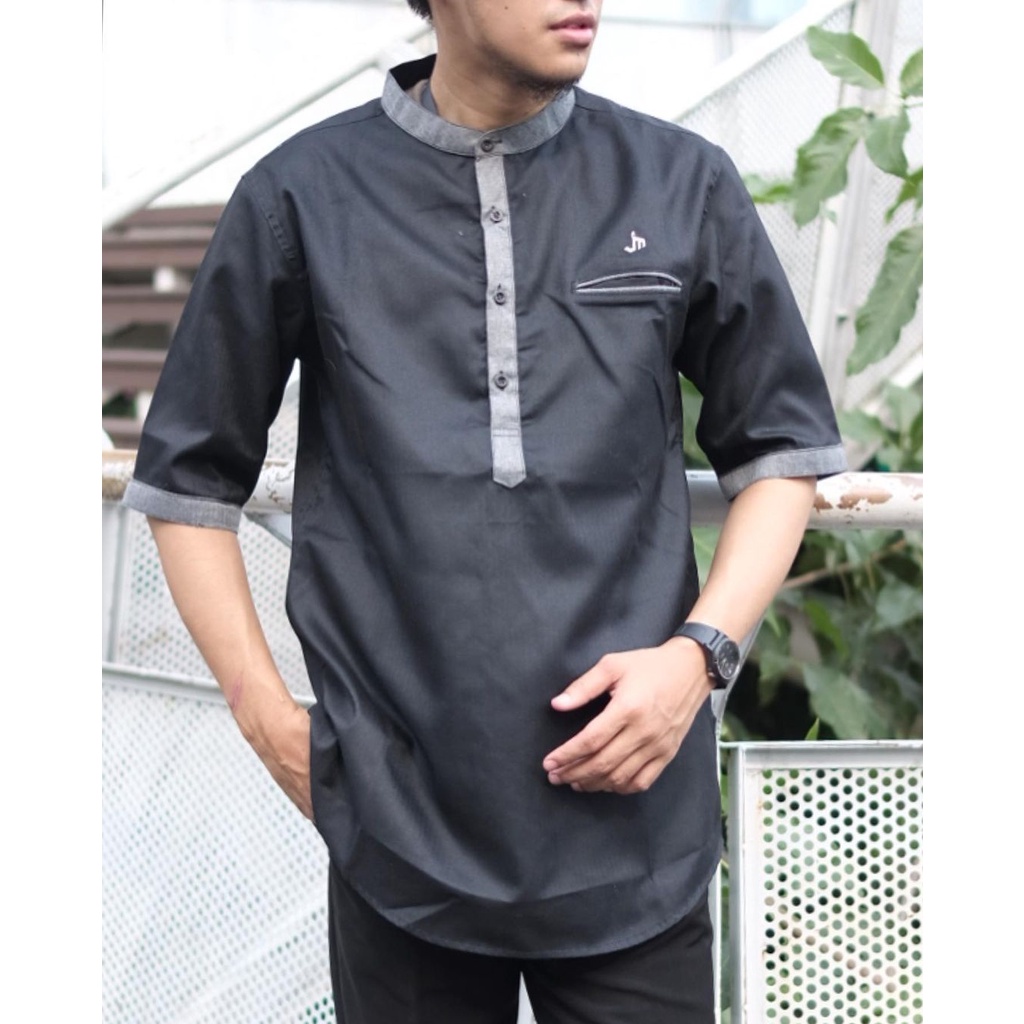 Kurta UAS Kurta JM88  Kemeja Kurta Baju Lebaran Pakaian Muslim Exclusive Premium