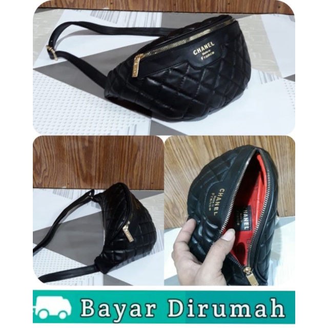 PROMO!!!TAS WAISTBAG ALISAH /TAS PINGGANG MASAKINI SIZE 28X18CM