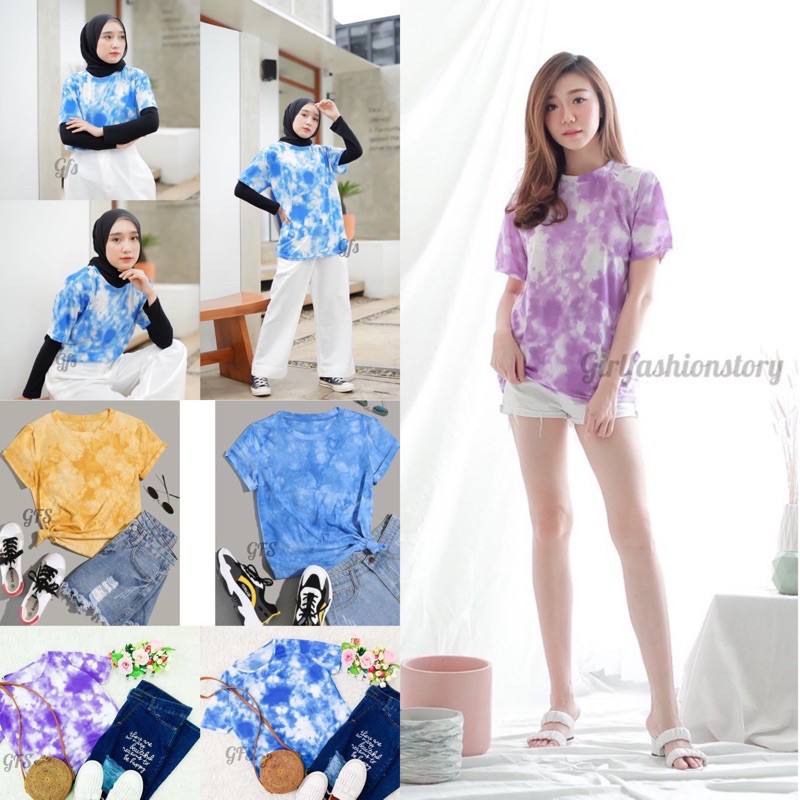 GFS [RAMADHAN SALE] TSHIRT PEMBLE TIE DYE