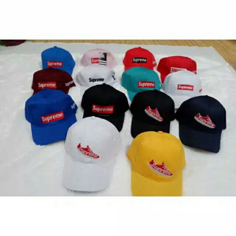 New..!!! Termurah..!!! TOPI karakter supreme BEST SELLER...!!!  Topi  karakter supreme