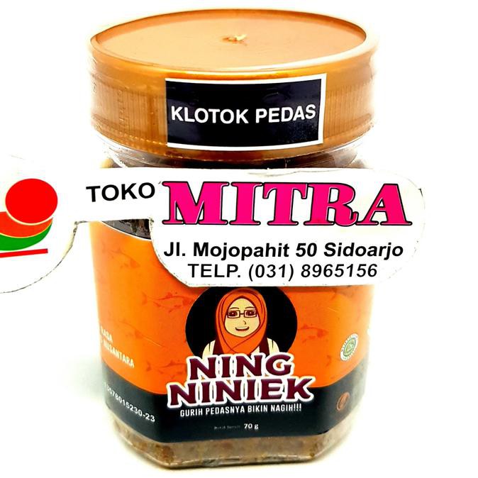 

Kualitas Terbaik] Ning Niniek Sambal Klotok Pedas 70Gr