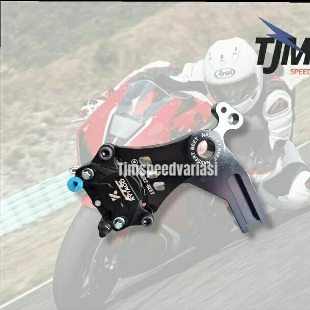 Kaliper KTC KYTACO 2P KN-01 + Breket Kaliper Belakang Yamaha R25 Nassertbeet