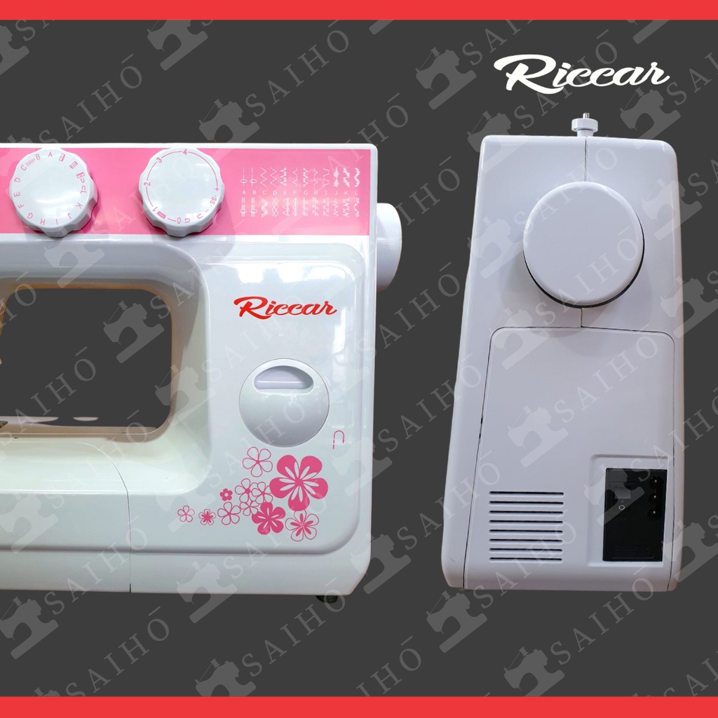 Riccar 989 Mesin Jahit Portable Multifungsi | Japan Quality