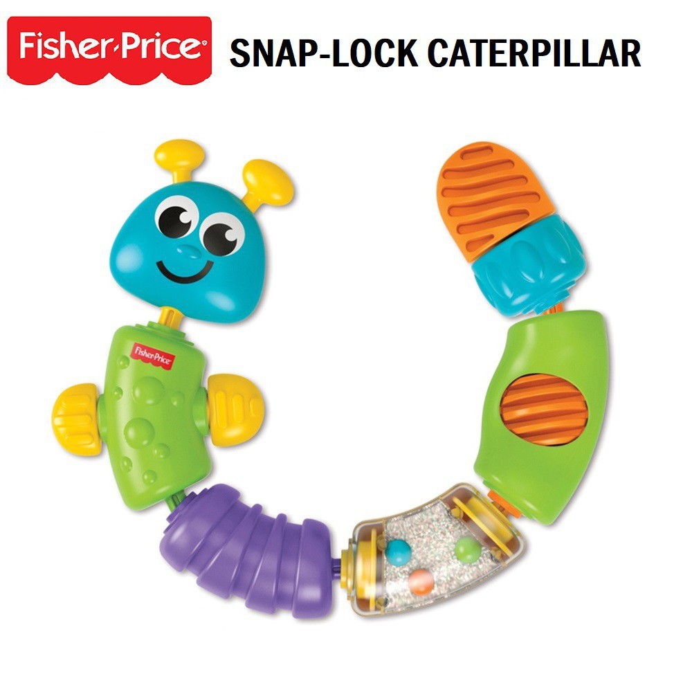 Fisher Price Infant Snap Lock Caterpillar