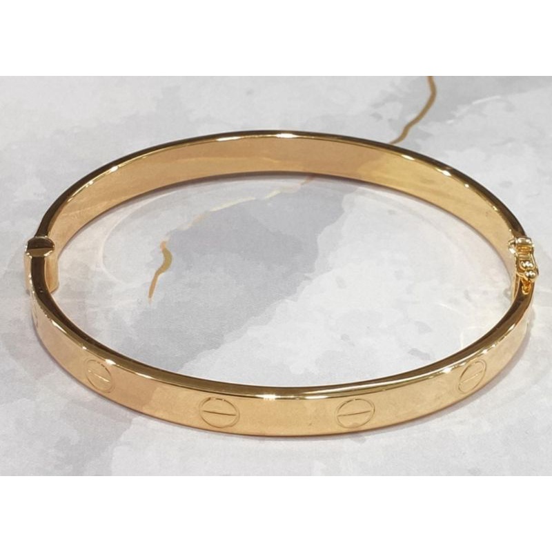 GELANG KERONCONG CARTIER POLOS UKIR