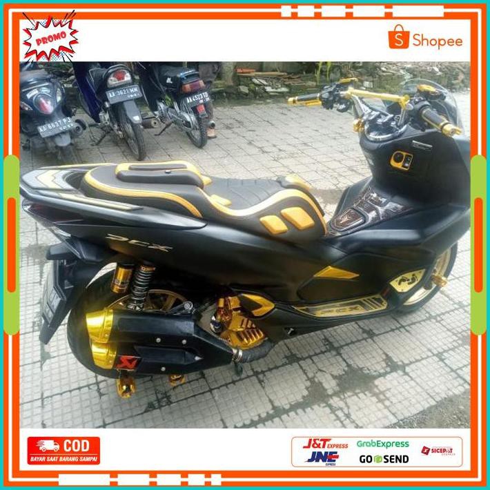 PCX Jok Motor Modifikasi RETRO PREDATOR MBTech