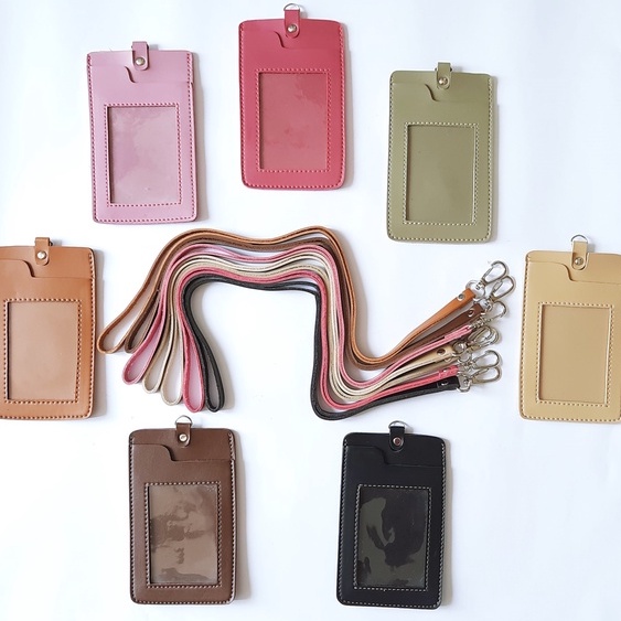 

NAME TAG KULIT / ID CARD HOLDER / GANTUNGAN NAMA RN15