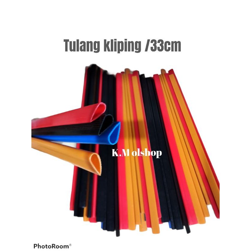 

KM95 - TULANG KLIPING/TULANG JILID || 0,5mm & 15mm / SLIDE BINDER (ATK)