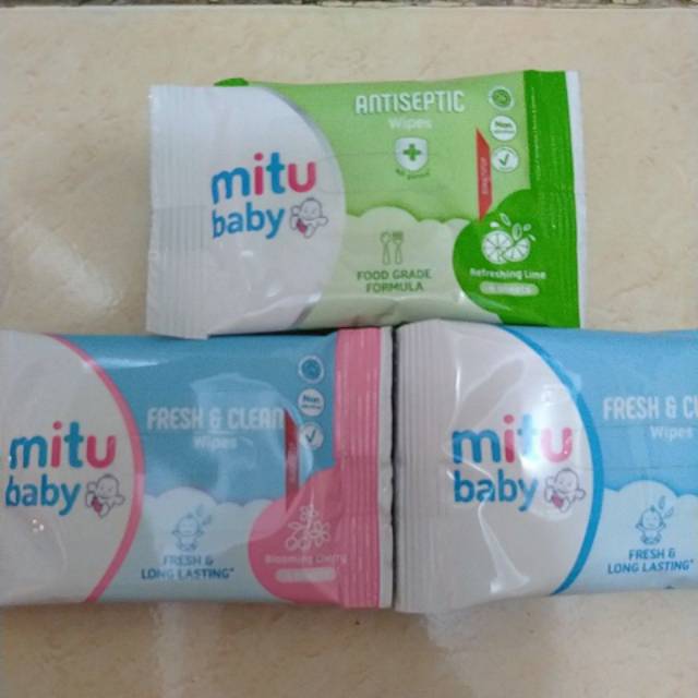 MITU BASAH ISI 1PCS × 4LEMBAR