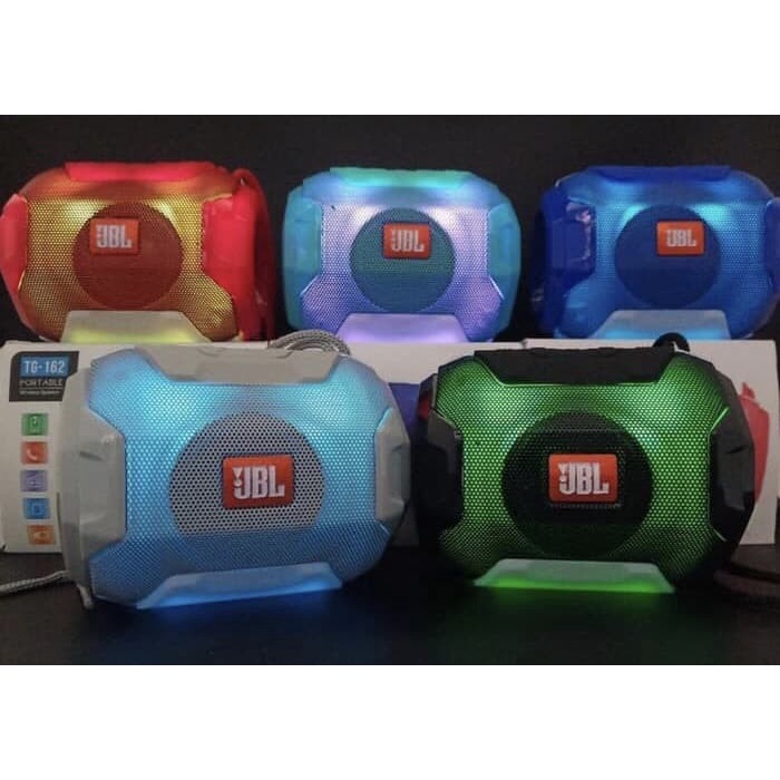 [ BISA COD ] Speaker bluetooth JBL TG162 LED Portable Mega Bass