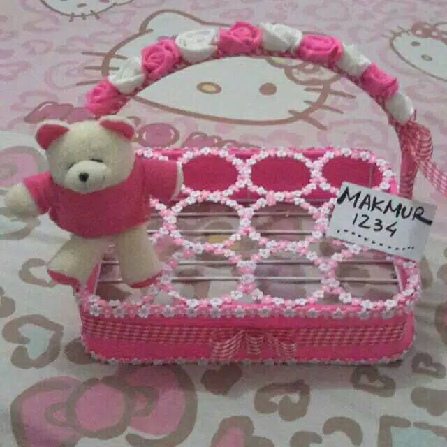 Keranjang aqua  / tempat aqua gelas