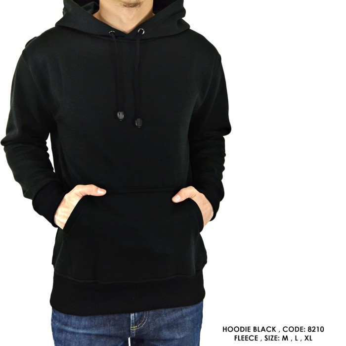 JAKET SWEATER SWITER HOODIE JUMPER POLOS POLOSAN HITAM COWOK PRIA