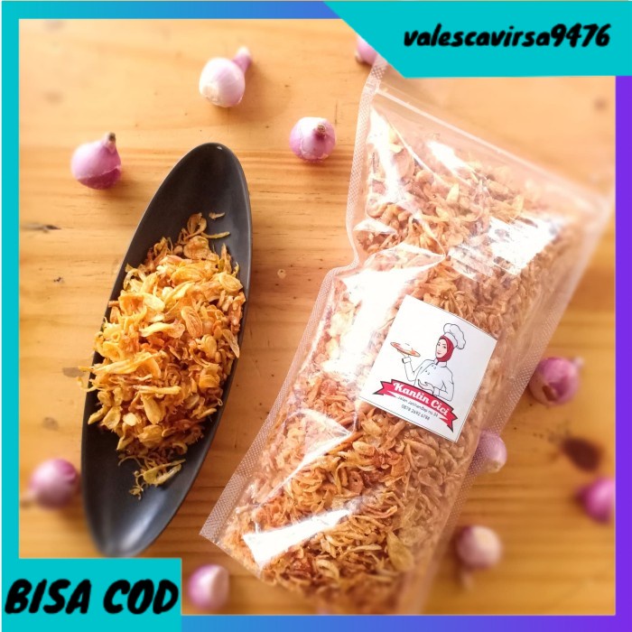 

⭐BISA COD⭐ Bawang Goreng Sumenep ASLI (500gr) Kantin Cici