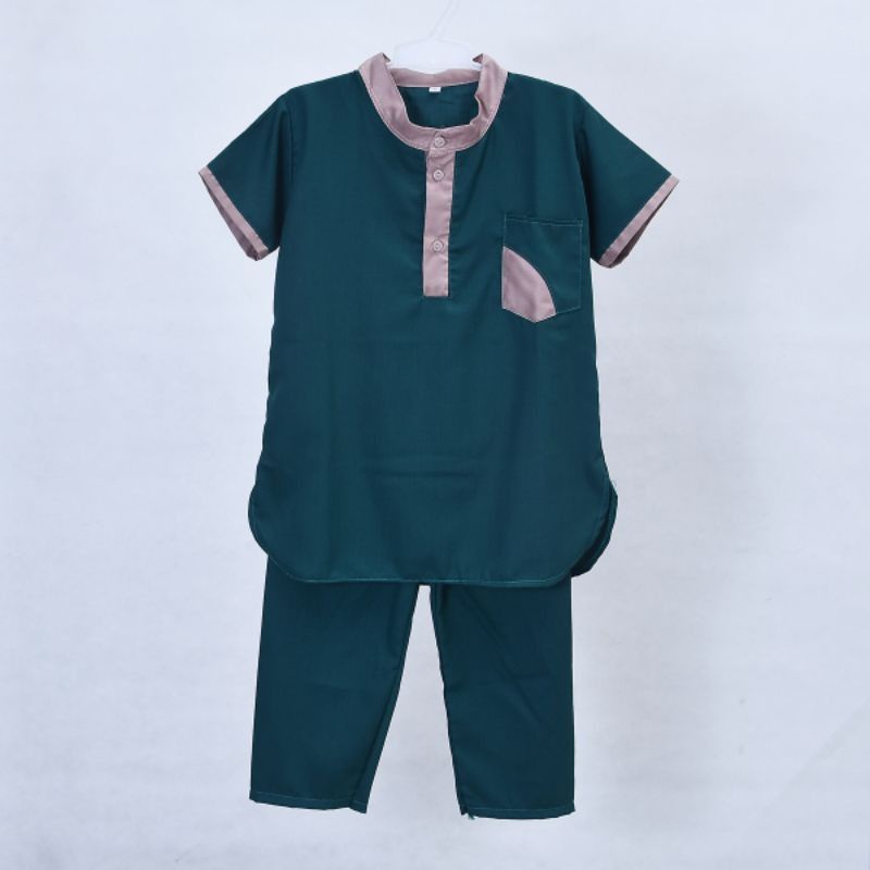 (cod) set koko kurta bahan toyobo 2-5 th