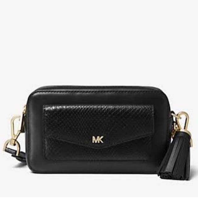 MK Camera Bag Black Crossbody