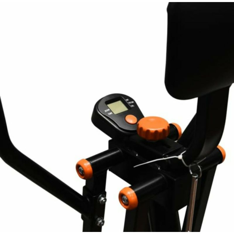 BERWYN AIR WALKER ORANGE BLACK/ ALAT GYM PEMBAKAR LEMAK/ ALAT FITNES LATIAN CARDIO/ ALAT GYM ACE