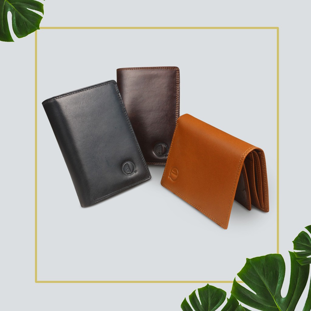 DOMPET PRIA KULIT SAPI ASLI 16 SLOT KARTU ATM DOMPET KULIT ASLI ELEGANT DAN BERKELAS D003 QI