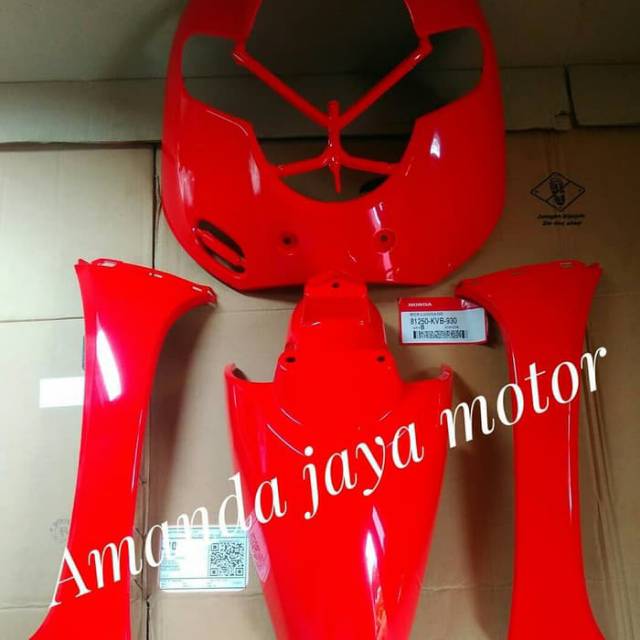 Cover Body Scoopy Fi ESP 2018 Bagian depan