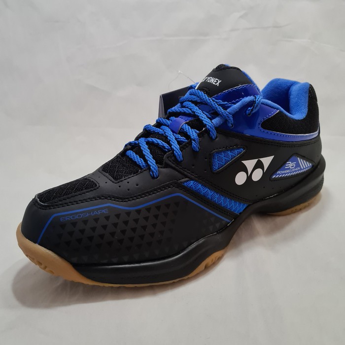 Sepatu Badminton Yonex Power Cushion SHB 36 ORIGINAL - Black Blue 41