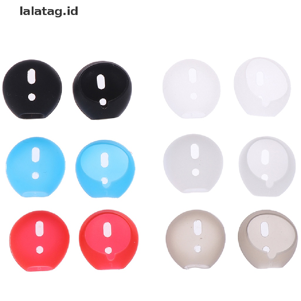 (lalatag) 2pcs / Set Pad / Bantalan Earplug Earphone Pengganti Bahan Silikon