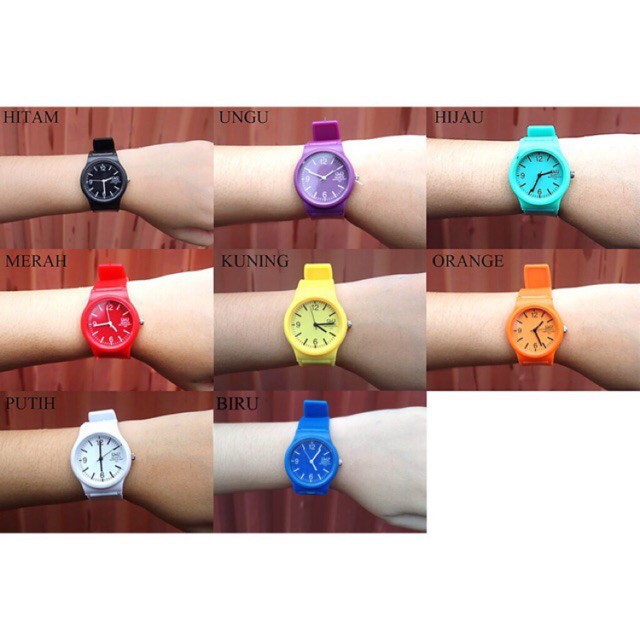 YA 161 - Candy Jam Tangan Wanita Full Color