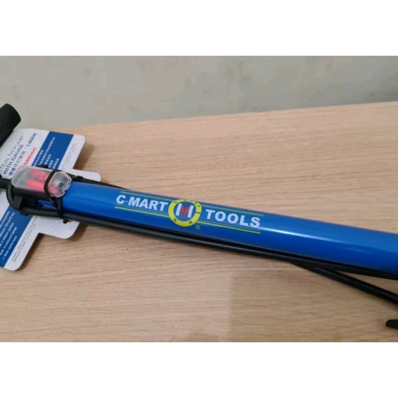 Pompa Lantai C-MART TOOLS High Pressure Floor Pump Sepeda - Motor Mtb Road Bike Seli pompa sepeda motor pompa murah