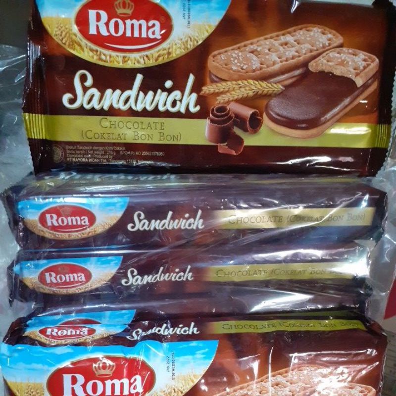 

ROMA SANDWICH rasa chocolate/1 pcs