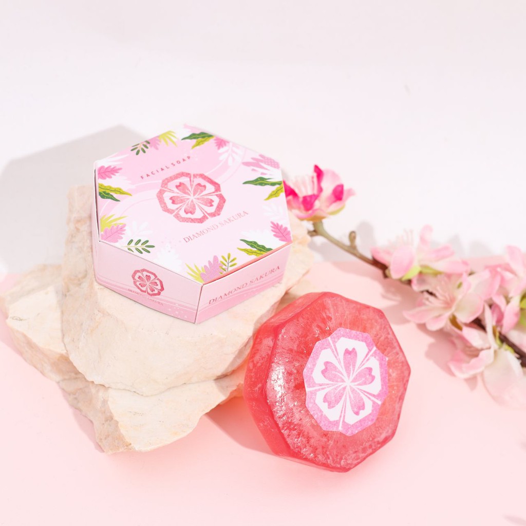 FACE SOAP DIAMOND SAKURA