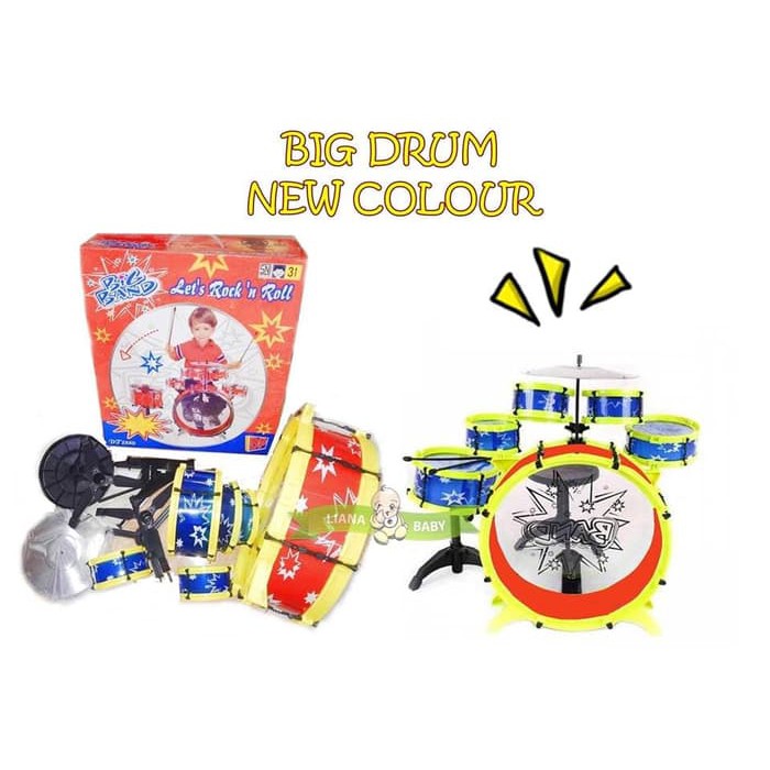 luckybs BIG BAND DRUM SET ( DRUM ANAK )