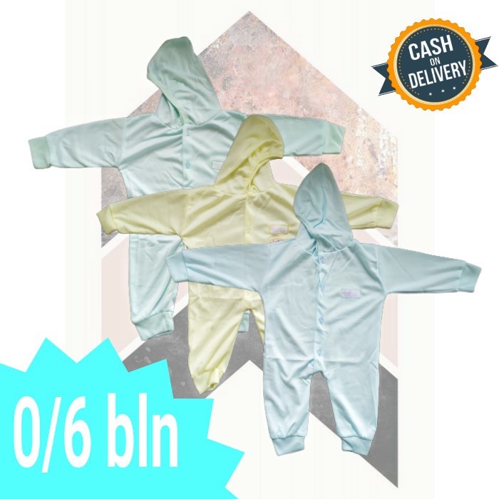 Baju Jumper Bayi Anak Polos Warna Tangan Panjang