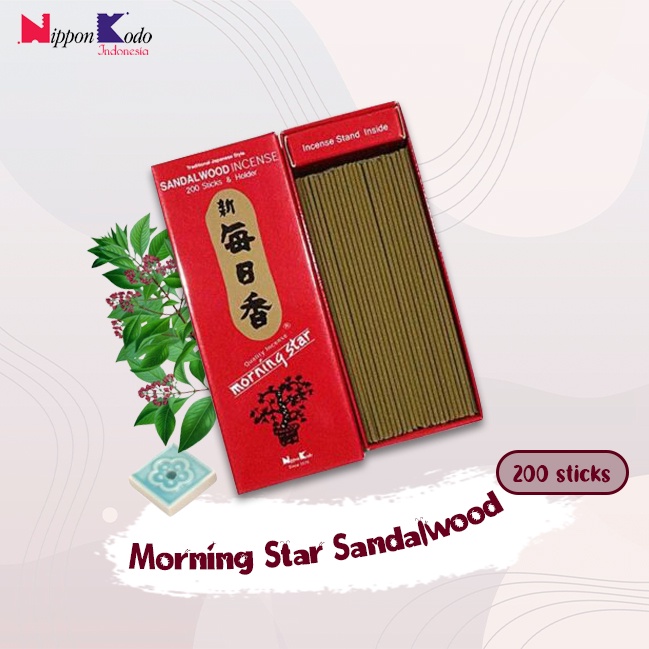 Dupa/Hio Stick Jepang Harum Wangi Aromaterapi Morning Star Sandalwood