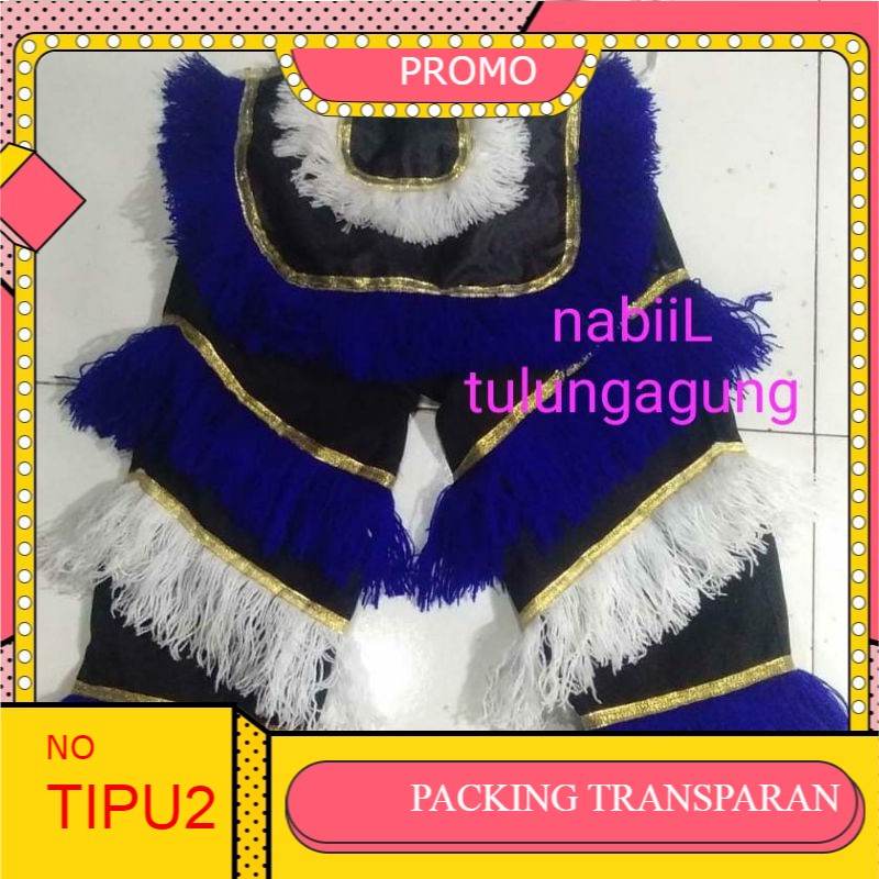 Clana barongan dewasa rogoan warna merah putih hijau biru devil hitam celana barongan 9,10thn - Baro