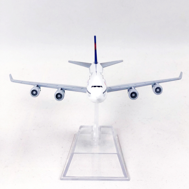 16cm Delta Air Lines B747 US Boeing 747model Pesawat Diecast Metal Airplane Pesawat Hadiah Dekorasi