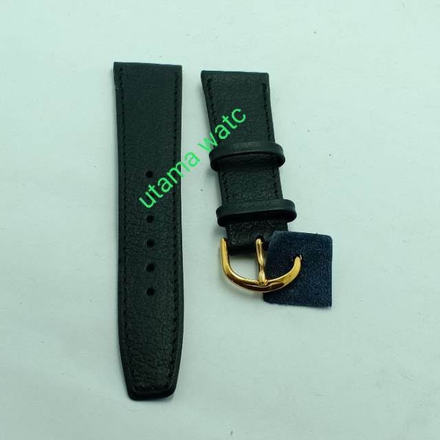 Tali jam tangan strap jam tangan kulit ukuran 20 geuniene leather strap watch