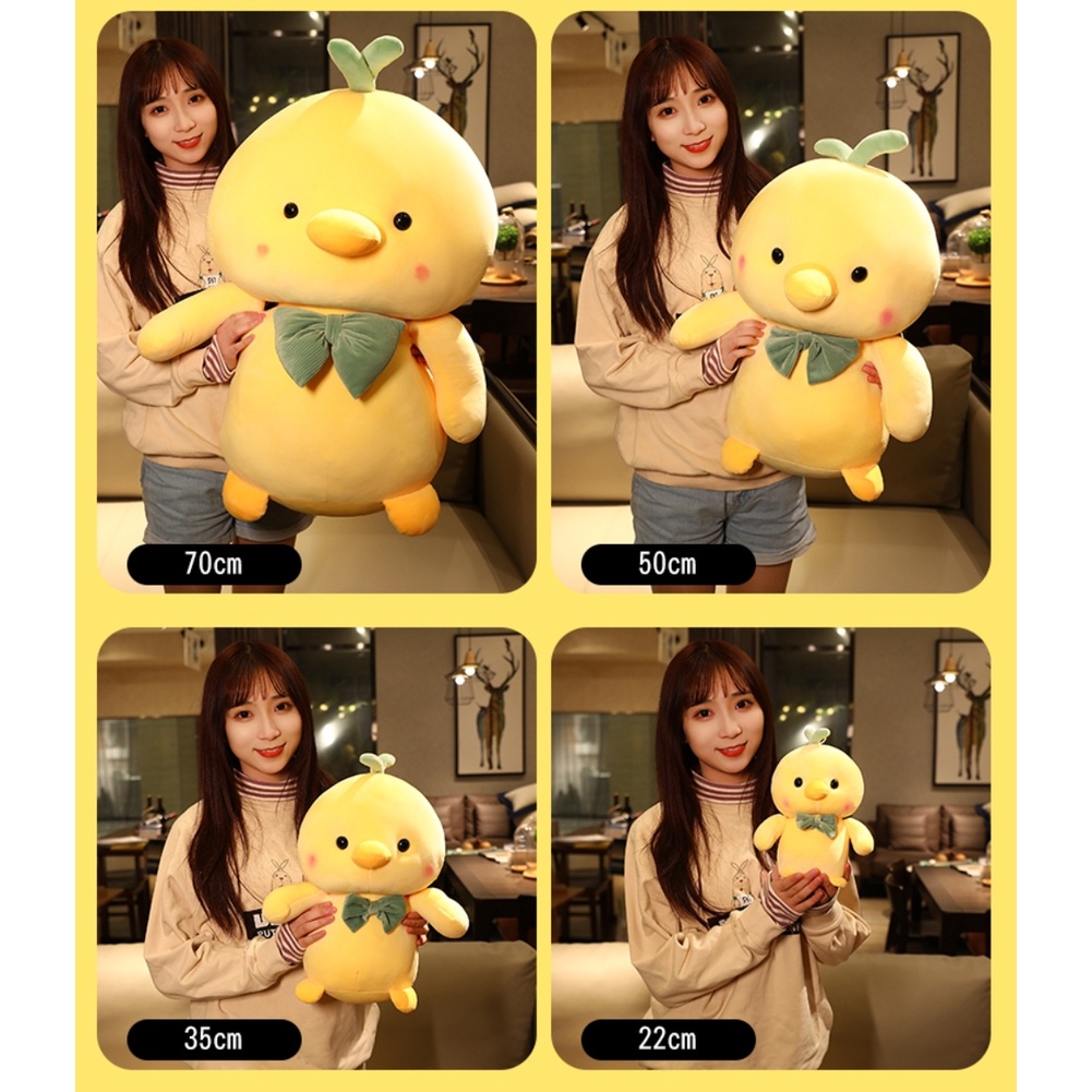 BONEKA BEBEK KUNING SUPER BABY DUCK KUNING MINI - BONEKA BABY BEBEK GEMBUL BONEKA IMPORT- Ukuran 35 