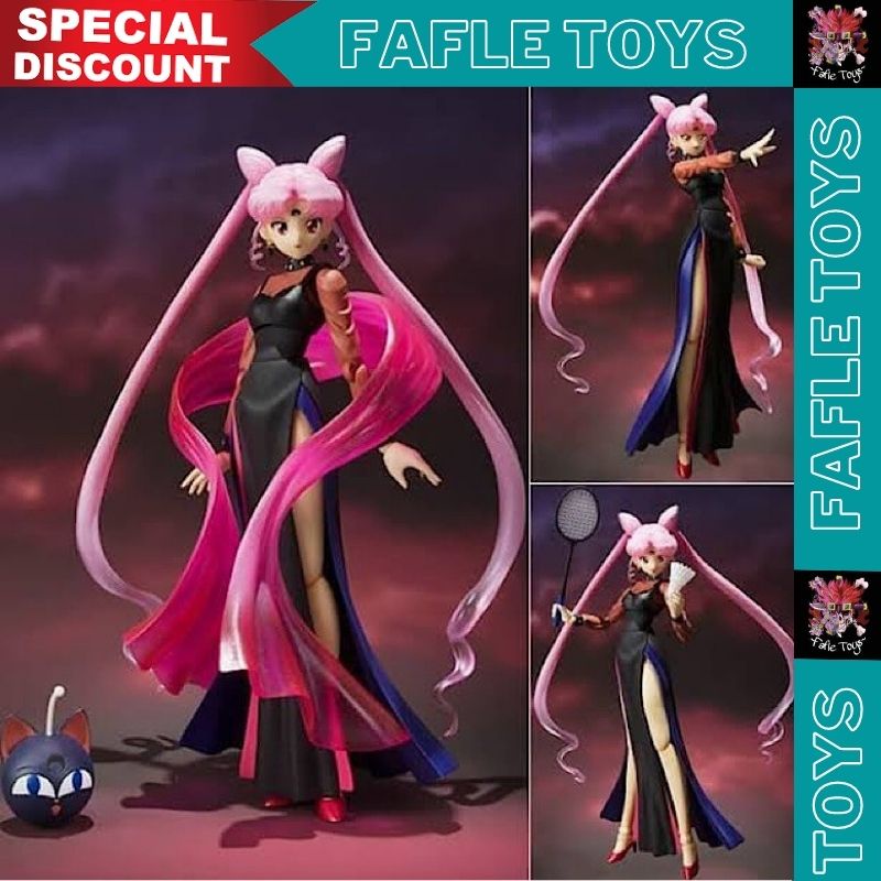 Sailor Moon Black Lady KWS Action Figure Limited / SHF Black Lady Movie Sailor Moon / SHF Sailor Moo