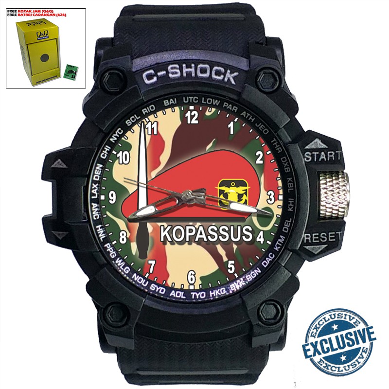 {Istimewa} Jam Tangan KOPASUS (TNI) Outdoor