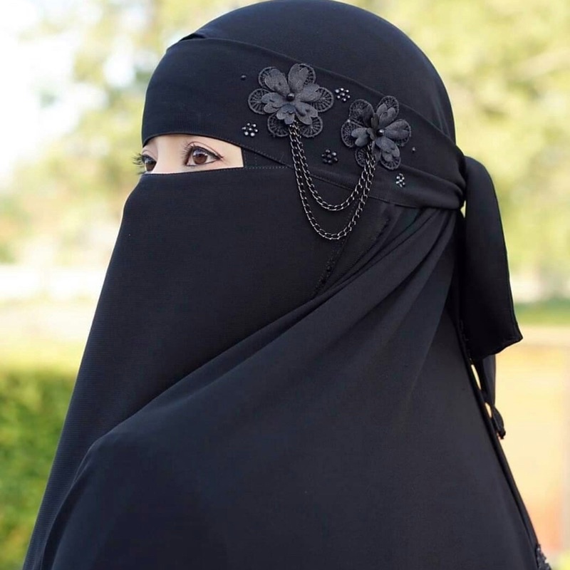 Niqab Bandana Niqab Cadar Niqab Yaman Niqob Cadar Niqob Warna Virall Termurah ALISHA