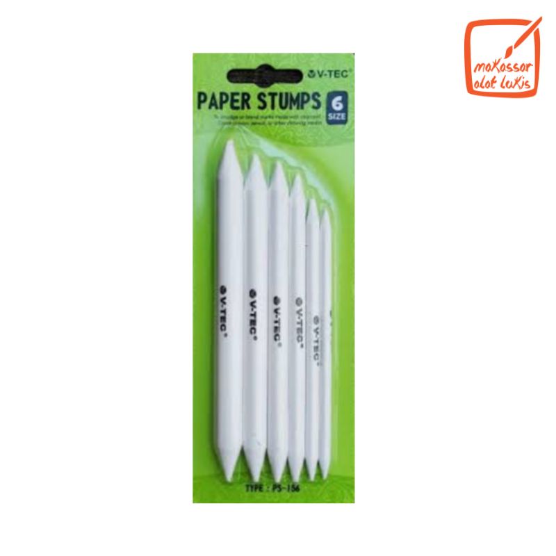 

Vtec Paper Stumps Set 6