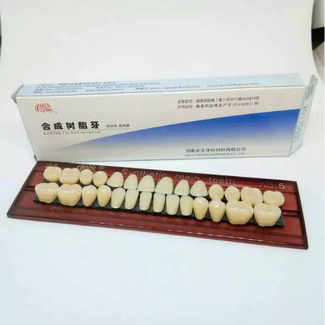 Gigi palsu full set anterior posterior