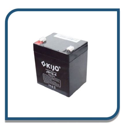 Battery ups kijo 12v 5ah js12-5 - Baterai accu aki kering vrla deep cycle universal