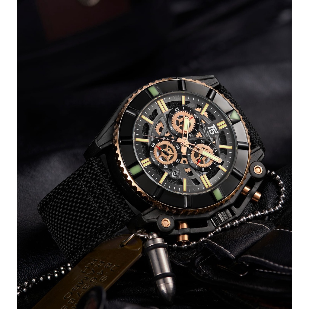 SALE JAM TANGAN T5 H 3797G H3797G ORIGINAL QUARTZ JAM TANGAN PRIA KASUAL BEST SELLER GARANSI 1TH