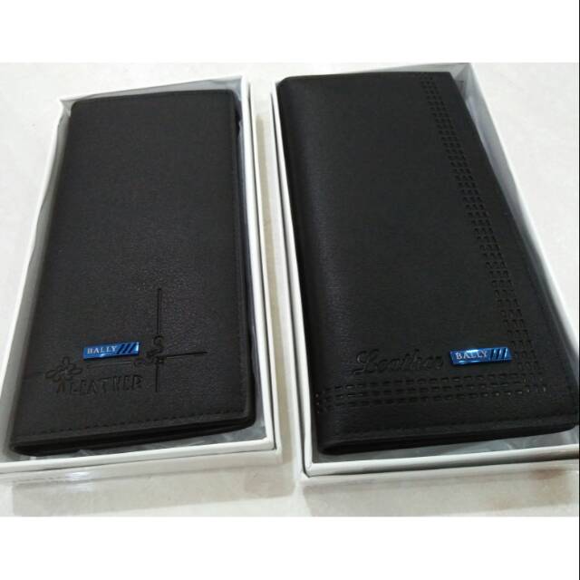 Dompet import kulit panjang lipat