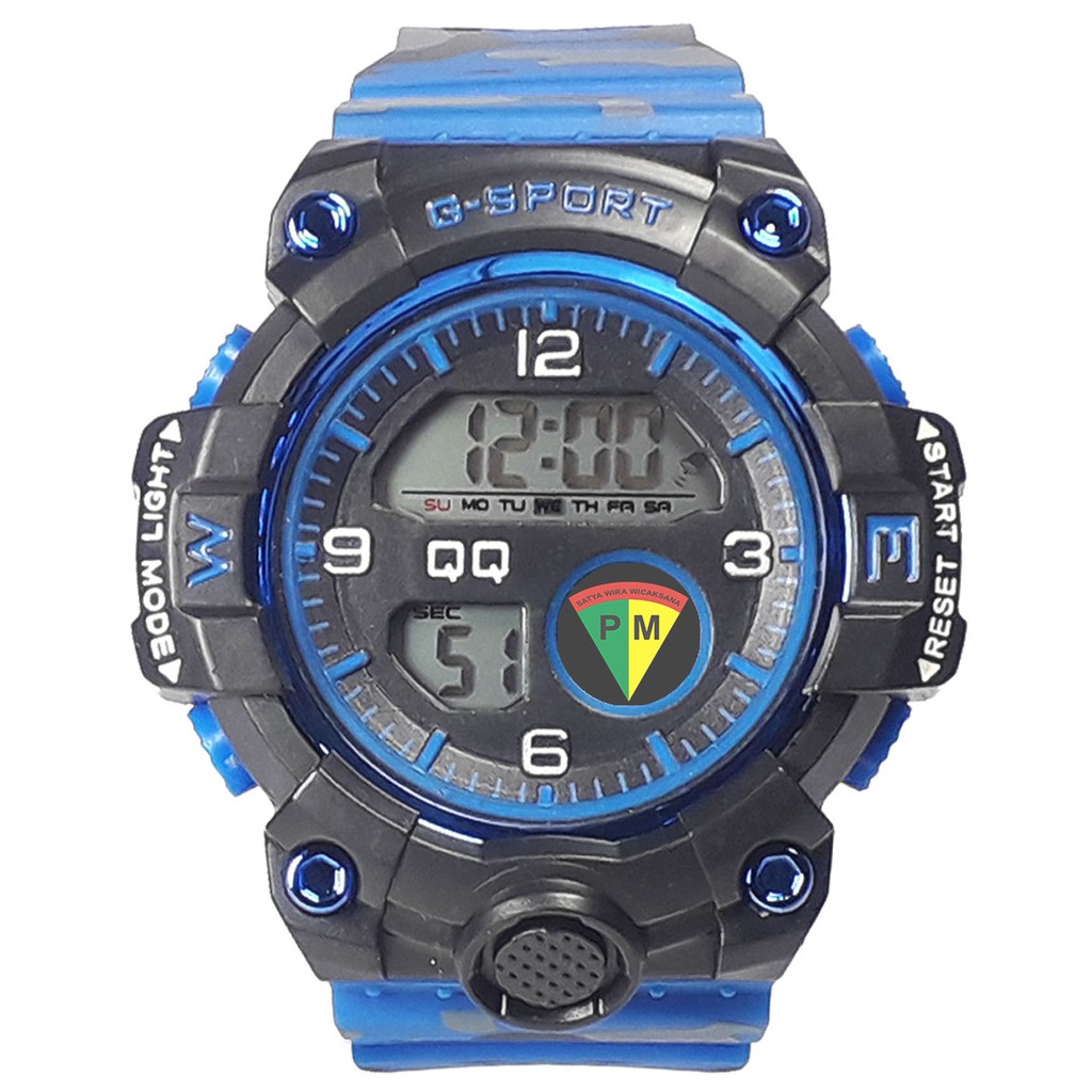 (LIMITED EDITION) JAM TANGAN POLISI MILITER-PM ANTI AIR