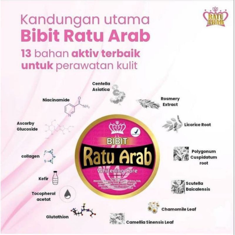 SCRUB RATU ARAB/LULUR RATU ARAB