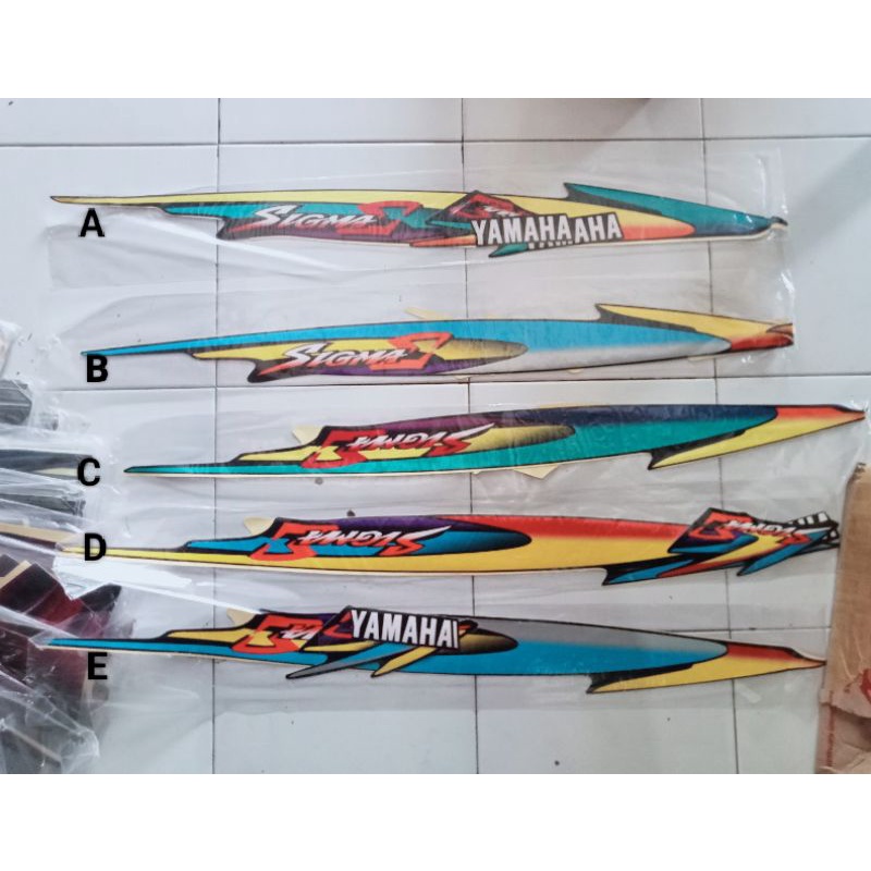 Striping Sigma Sticker Sigma Striping Yamaha Sigma Kualitas Bagus